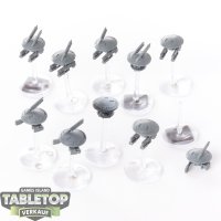 Tau Empire - 10 x Drones - teilweise bemalt