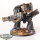 Chaos Space Marines - Leviathan Pattern Siege Dreadnought klassisch - bemalt