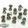 Dark Angels - 10 x Tactical Squad klassisch - teilweise bemalt