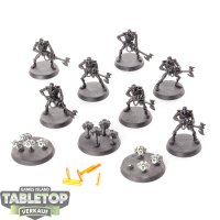 Necrons - 6 x Necron Warriors & 3 x Scarabs klassisch...