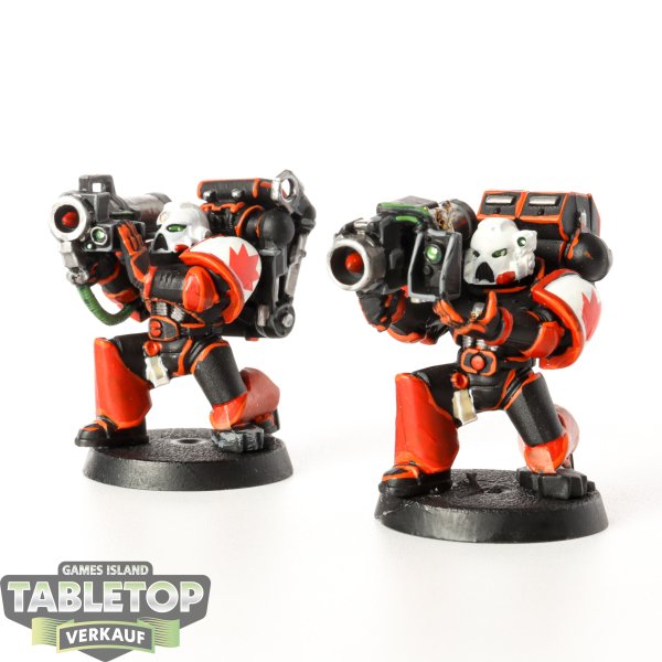 Space Marines - 2 Devastator - bemalt