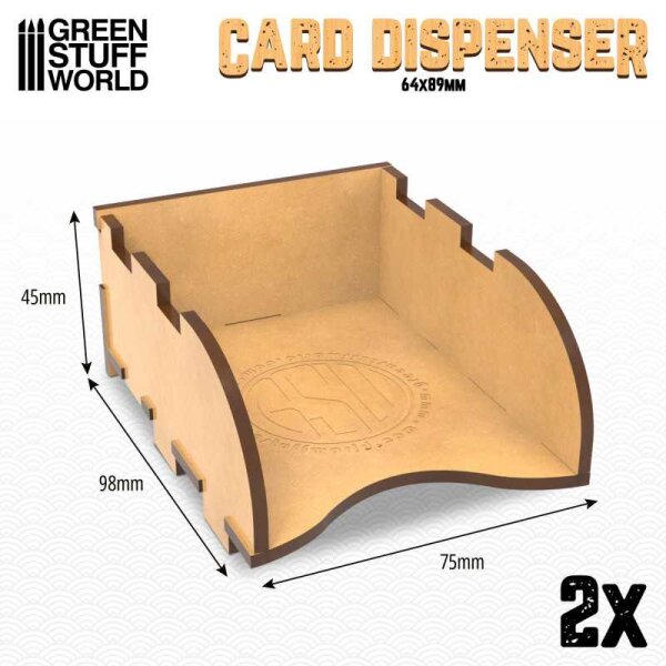 Green Stuff World - Card Deck Holder - 98x75mm
