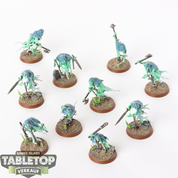 Nighthaunt - 10 - Chainrasp Hordes - bemalt