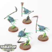 Nighthaunt - 4 - Grimghast Reapers - bemalt