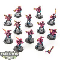 Tau Empire - 12 - Fire Warriors - gut bemalt