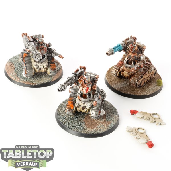 Adeptus Mechanicus - 3 - Kataphron Breachers - gut bemalt