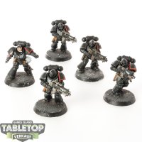 Raven Guard - 5 - Primaris Intercessors - gut bemalt