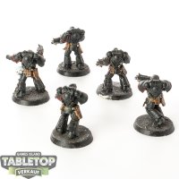 Raven Guard - 5 - Primaris Intercessors - gut bemalt