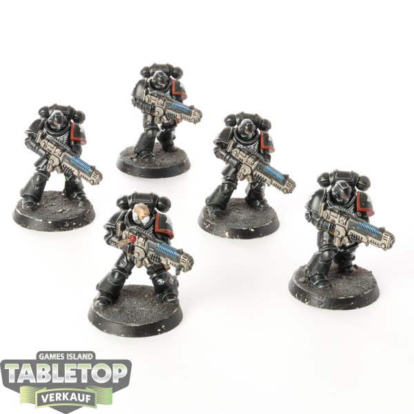 Raven Guard - 5 - Primaris Hellblasters - gut bemalt