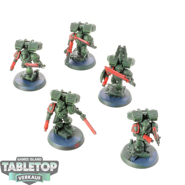 Dark Angels - 5 Assault Squad - bemalt