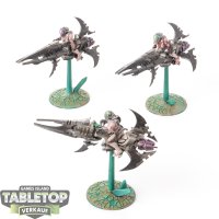 Drukhari - 3 Reavers - bemalt