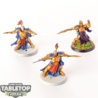 Stormcast Eternals - 3 x Evocators - teilweise bemalt