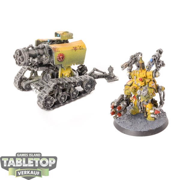 Imperial Fists - Thunderfire Cannon - bemalt