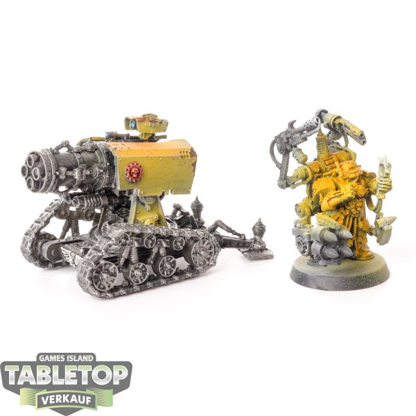 Imperial Fists - Thunderfire Cannon - bemalt