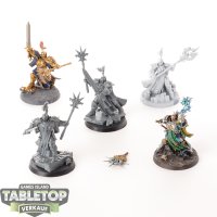 Stormcast Eternals - 5 x Evocators - teilweise bemalt