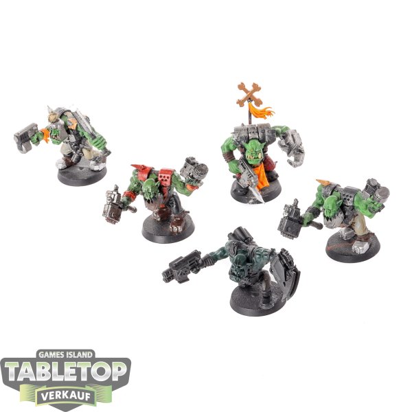 Orks - 5 - Ork Nobz - bemalt