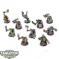 Orks - 10 - Boyz - teilweise bemalt