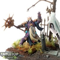 Age of Sigmar Diorama - Lord-Ordinator vs. Banshee - gut bemalt