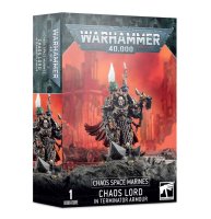 Chaos Space Marines - Sorcerer Lord in Terminator Armour...