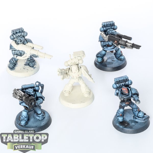 Space Marines - 5 - Devastator Squad - bemalt