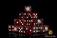 Baron of Dice - Cogs of Chaos, Blood Red 16mm Round...