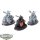 Orruk Warclans - 3 x Gore-gruntas - teilweise bemalt