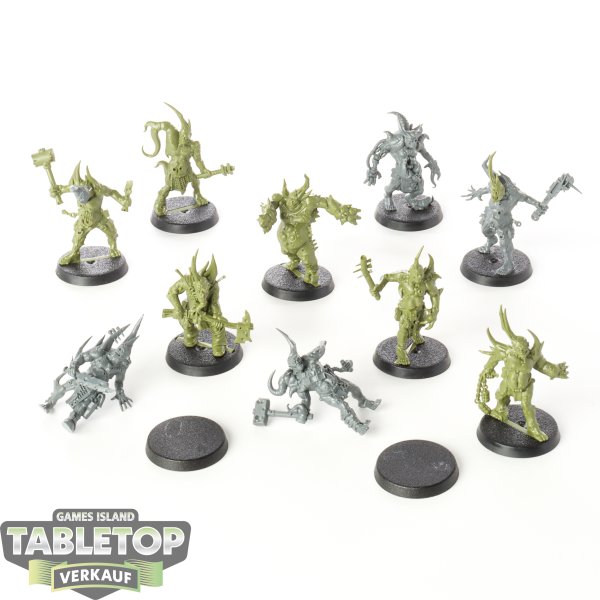 Death Guard - 10 x Poxwalkers - unbemalt