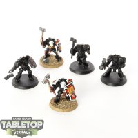 Space Marines - 5 - Terminators (Classic) - teilweise bemalt