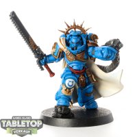 Ultramarines - Captain in Gravis Armour - gut bemalt