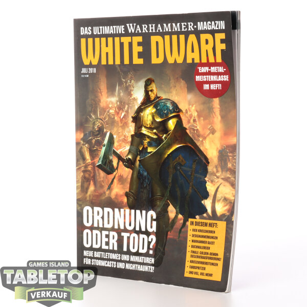 White Dwarf & Magazine - Ausgabe Nr.07 Juli 2018 - deutsch