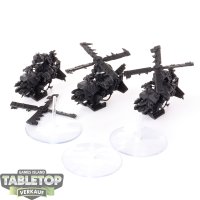 Orks - 3 x Deffkoptas klassisch - grundiert