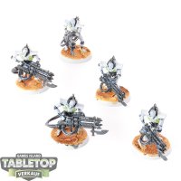 Necrons - 5 x Immortals - teilweise bemalt