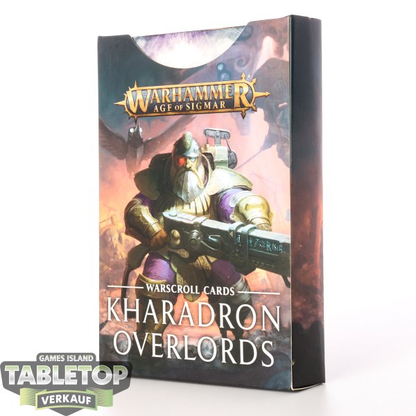 Kharadron Overlords - Warscroll Karten 2te Edition - deutsch