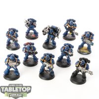 Space Marines - 10 Tactical Marines klassisch - teilweise...