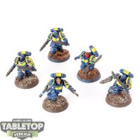 Space Marines - 5 Assault Intercessors - bemalt