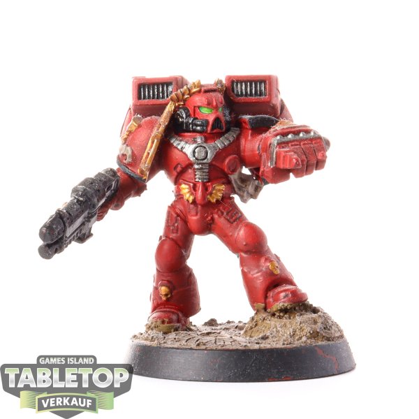 Space Marines - Captain with Jump Pack - bemalt