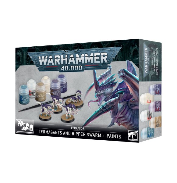 Tyraniden - Termagants and Ripper Swarm + Paint Set