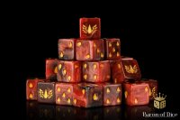 Baron of Dice - Blood Soaked Angels 16mm Square Corner...