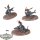 Orks - 3 x Skweekl Riders - bemalt