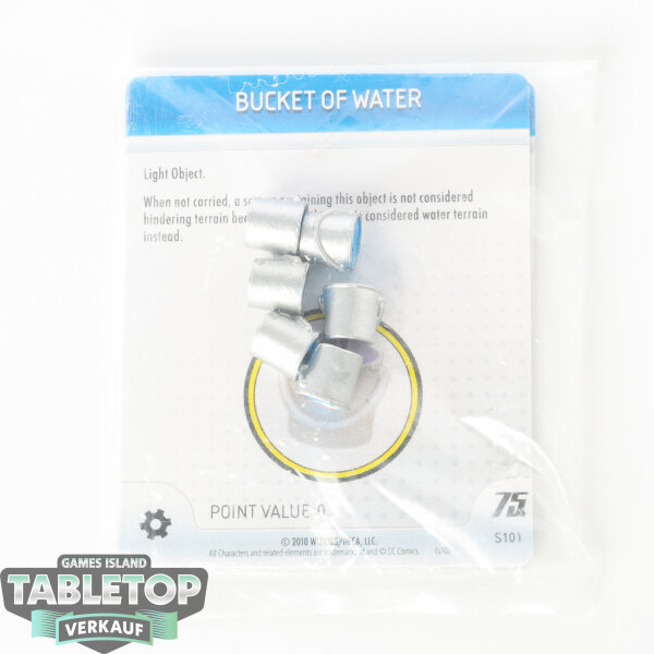 Sonstige - 6 x Bucket of Water (75th Anniversary Limited Edition) DC HeroClix - Originalverpackt / Neu