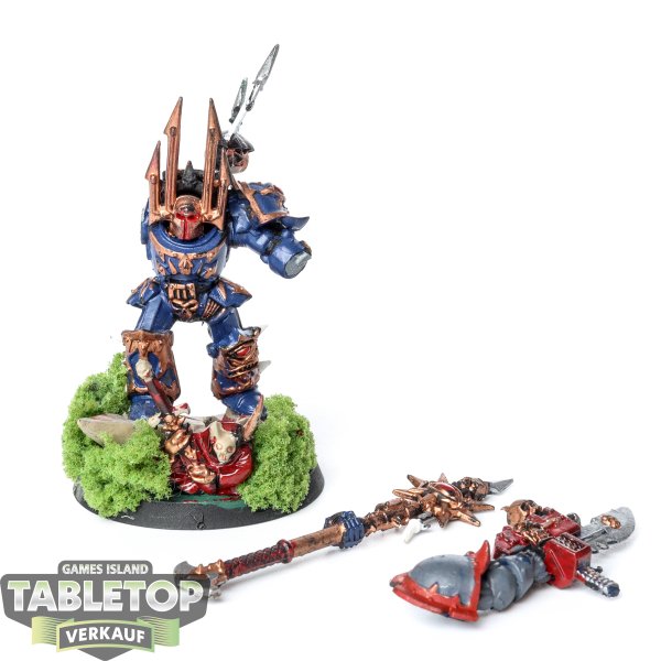 Chaos Space Marines - Sorcerer Lord in Terminator Armour - bemalt