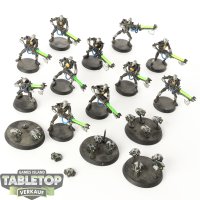 Necrons - 11 Warriors 4 Scarab Swarms - teilweise bemalt