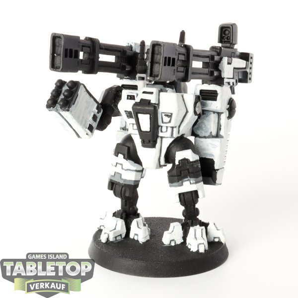 Tau Empire - XV88 Broadside Battlesuit - teilweise bemalt