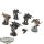 Chaos Space Marines - 5 x Raptors - teilweise bemalt