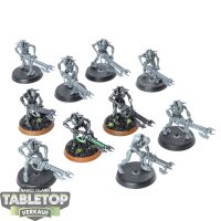 Necrons - 10 - Necron Warriors - teilweise bemalt