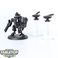 Tau Empire - XV8 Crisis Battlesuit - grundiert