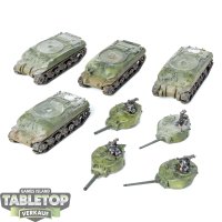 Flames of War - 4 - Sherman Tank - bemalt