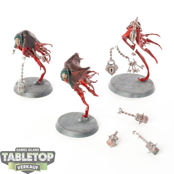 Nighthaunt - Crawlocke the Jailor  (3 Miniatures) - bemalt