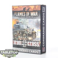 Flames of War - Iron Cross Command Cards - englisch