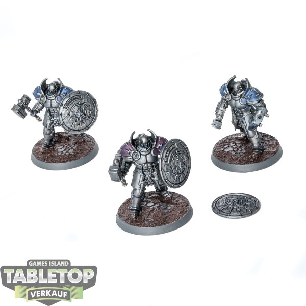 Stormcast Eternals - 3 x Annihilators - teilweise bemalt